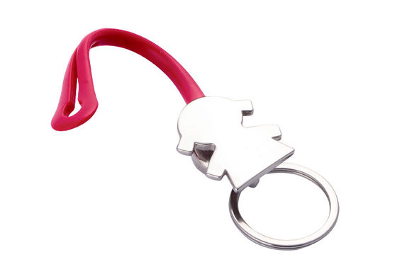 Prezzo buono Colori assortiti Portachiavi in metallo a forma personalizzata per la tenuta sicura delle chiavi in linea