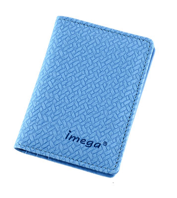 Prezzo buono Portapassaporto compatto e impermeabile con slot per 4 carte e tasche personalizzate in linea