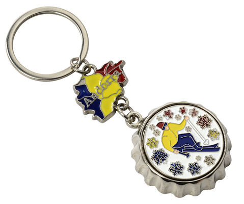 Prezzo buono Forma personalizzata Portachiavi funzionali Portachiavi in metallo adorabili Leggere in linea
