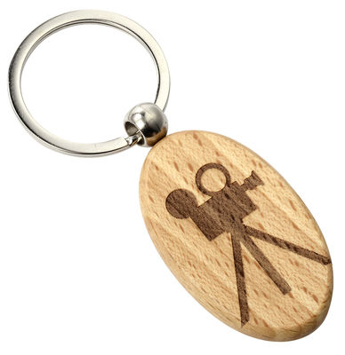 Prezzo buono 2-10mm Spessore Portachiavi in legno incisione combinazione perfetta di stile e natura in linea