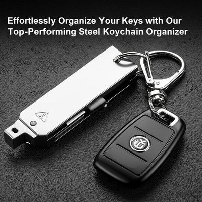 Prezzo buono Effortlessly Organize Your Keys with Our Top-Performing Steel Keychain Organizer in linea