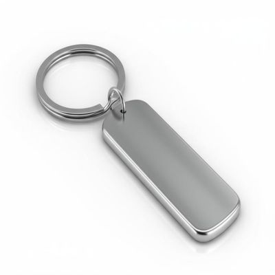Prezzo buono Customizable Metal Keychain Holder for Durable and Personalized Branding in linea
