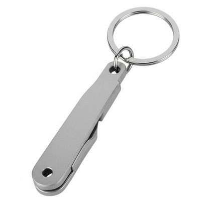 Prezzo buono Zinc Alloy Metal Keychain Holder Durable and Customizable for OEM/ODM in linea