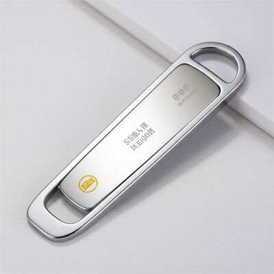 Prezzo buono Portafogli per chiavi in lega di zinco Logo personalizzato Accessorio elegante e funzionale progettato per mostrare il logo della tua azienda in linea