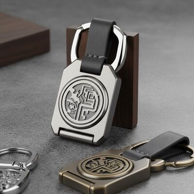 Prezzo buono Portachiavi personalizzato in metallo, lega di zinco, design durevole ed elegante, perfetto per regali aziendali, eventi e uso quotidiano in linea