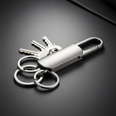 Prezzo buono Porta chiavi in lega di zinco metallo Design versatile OEM ODM Adatto per regali aziendali Eventi e accessori personali in linea