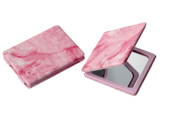 Prezzo buono Argento decorativo inciso di marmo dello specchio compatto della borsa che timbra Pantone in linea