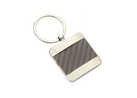 Prezzo buono Le catene chiave di cuoio di colore di Pantone strutturano i portachiavi a anello del ricordo dell'unità di elaborazione 40mm in linea