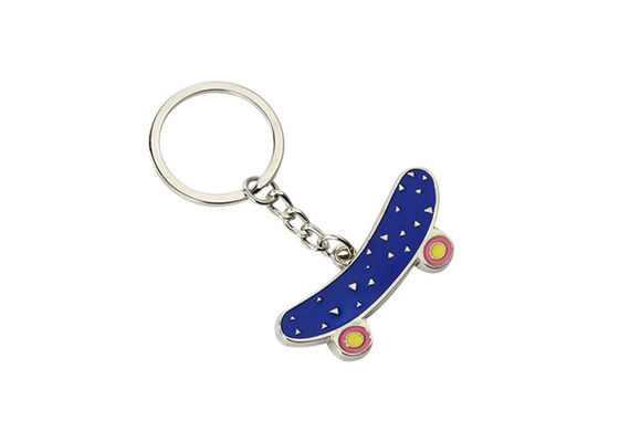 Regalo a catena chiave del ricordo del metallo della Catena chiave 3.5mm del pattino sveglio in lega di zinco del ferro