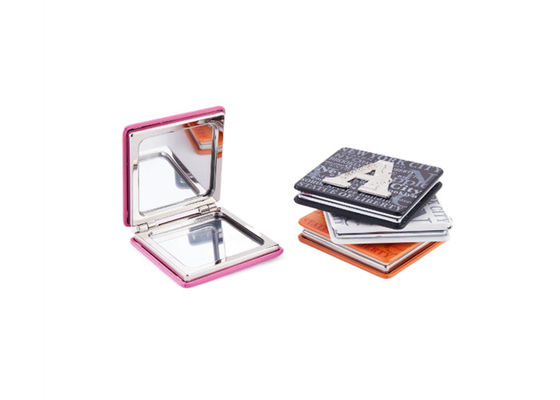 Prezzo buono Serigrafia cosmetica Logo Souvenir Gift dello specchietto dell'ABS del metallo in linea