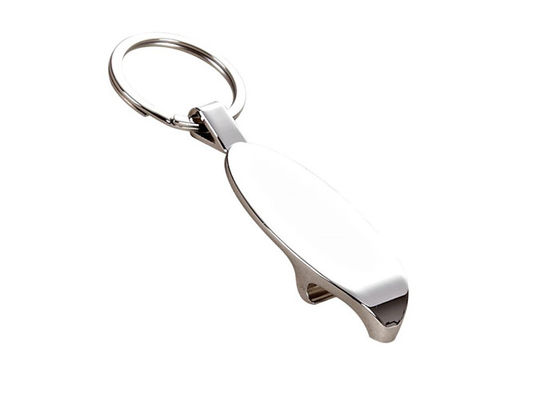 Prezzo buono Forma durevole versatile di goccia della catena chiave apri della birra di stile del metallo con l'anello portachiavi in linea